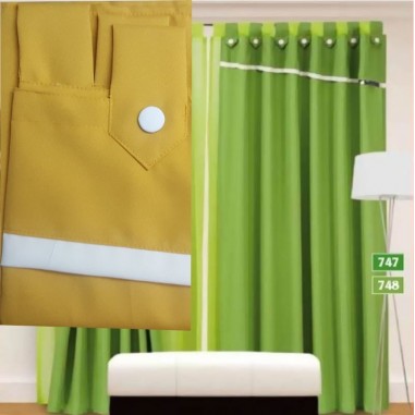 Cortina de Ambiente Emanuel Tropical...