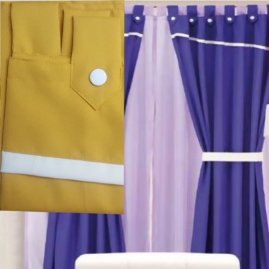 Cortina de Ambiente Emanuel Tropical...