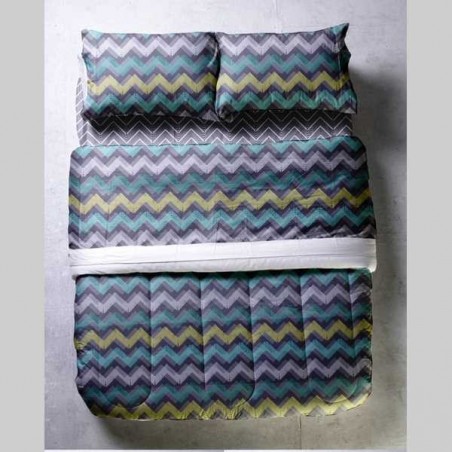 Juego de Sabanas Pierre Balmain Galant Black  para King Size con 2 Fundas de Almohada, de 132 Hilos en Algodón y Poliester.