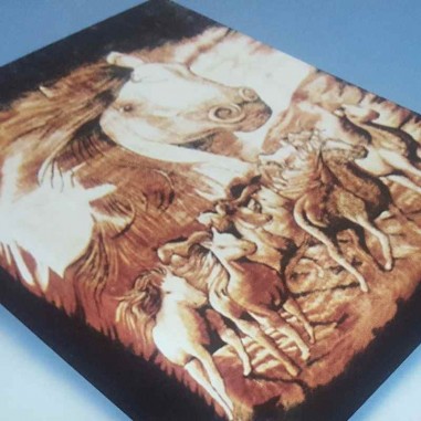 Frazada Pierre Balmain Piel con...