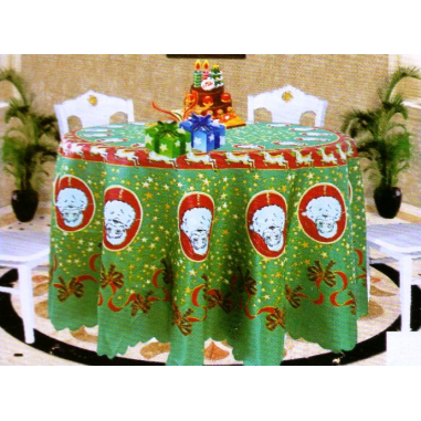 Mantel Navideño Rustico Redondo de... Mantel Navideño Rustico Redondo de...