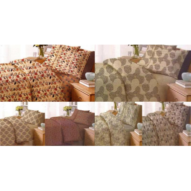 Juego de Sabanas Cacharel Terra Twin - 144 Hilos - Algodon y Poliester.